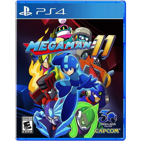 Mega Man 11, Capcom, PlayStation 4, 013388560578 (Best Mega Man Nes Game)