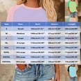 thumbnail image 3 of ECZHAW Womens Ringer Tee Crew Neck Color Block Casual Summer Short Sleeve T Shirt, 3 of 5