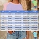 thumbnail image 3 of mfyjkho Tops Elegantes Para Mujer, Suéter De Cuello Redondo Y Manga Corta Con Estampado En Contraste Para Mujer. Tops Para Hacer Ejercicio S, 3 of 5