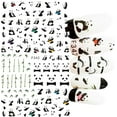 thumbnail image 4 of Panda love black and white nail art stickers - Fun and unique, 4 of 6