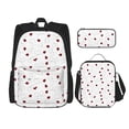 thumbnail image 1 of Balery Ladybugs Flying On Dotted Route Mochila Escolar 3 en 1 para Niños - Mochila Resistente con Lonchera Térmica y Estuche - Mochila Escolar para Niños y Niñas, 1 of 7