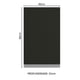 thumbnail image 2 of Alacena Gabinete Superior Cocina Madesa Glamy 40cm Color BN, 2 of 5