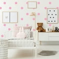 thumbnail image 5 of 12 Sheets Self-Adhesive Removable Wall Decals, 360 Pieces Pink Polka Dot, Circle Stickers for Kids Room Bedroom Classroom Nursery DIY Decor, 5 of 6