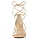 thumbnail image 3 of Sandalias de Tiras Allegra K Tacón de Gatito Marrón 36, 3 of 7