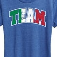 thumbnail image 3 of Instant Message - Team Italy - Sports - Women's Short Sleeve Graphic T-Shirt, 3 of 6