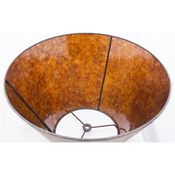 Urbanest Mica Lamp Shade 6x12x8 Amber Com - Moving Train Lamp Shade Urbanest Mica Lamp Shade 6x12x8 Amber Com - Moving Train Lamp Shade