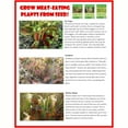 thumbnail image 7 of Toys By Nature: Carnivorous Creatures - DIY Biosphere Terrarium Starter Kit, Grow Meat-Eating Plants, Create Your Own Carnivorous Bog, Adults-Kids 4+, 7 of 7