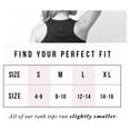 thumbnail image 4 of Emprella Ribbed Racerback Tank Tops for Women 4-Pack (Black / Grey / White), 4 of 5