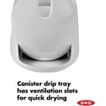 thumbnail image 5 of OXO Good Grips Compact Toilet Brush & Canister - Gray, 5 of 6