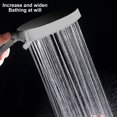thumbnail image 5 of Hovmgk High-Pressure Handheld Showerhead, 8 Spray Modes, ABS Material, Black/Gray/Silver, High-Pressure Shower for Low Water Pressure, Perfect for Seniors, Kids & Home Use, Easy Install, 5 of 6