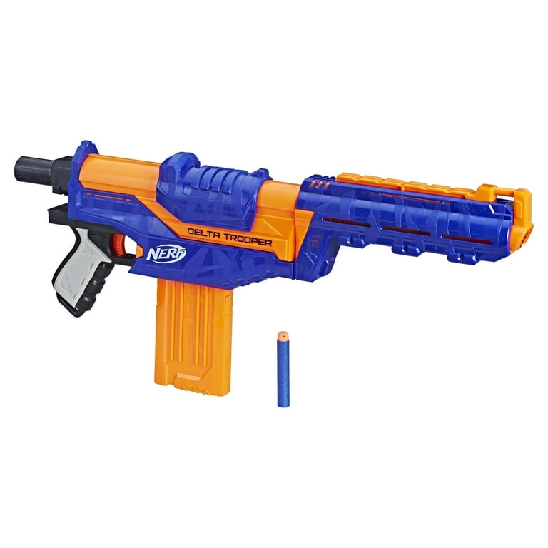 Nerf N-Strike Elite Delta Trooper, Comes with 12 Nerf Elite Darts