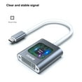 thumbnail image 2 of BENFEI USB C to DVI Adapter [Thunderbolt 3/4 Compatible] with iPhone 15 Pro/Max, MacBook Pro/Air 2023, iPad Pro, iMac, S23, XPS 17, Surface Book 3 and More - Grey, 2 of 7