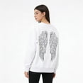 thumbnail image 2 of Sweatshirt for Women Wingss Long Sleeve Cute Crewnecks Womens Pullover Tops Winter Sweatshirt, 2 of 7