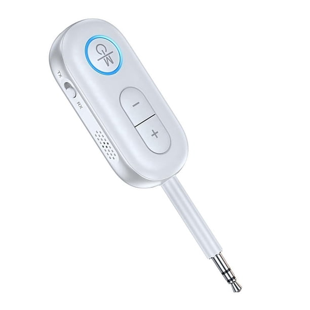Adaptador Inalámbrico AUX 2 en 1 Transmisor Receptor Inalámbrico Bluetooth Portátil Receptor de Audio para Automóvil y Hogar