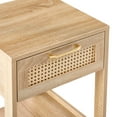 thumbnail image 6 of 15.75" Natural Rattan - Smooth Operation Drawer - Bedroom and Living Areas - Keep Clean Easily, 6 of 6