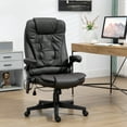 thumbnail image 2 of HOMCOM Executive Office Chair w/ Massage and Heat, Computer Chair, Brown, 2 of 10