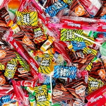 Halloween Candy Assortment - Extreme Sour Mix, Chocolate Popping Rocks, Fruit Taffies, Tutti-Frutti Pops - Variety Pack 2.5 Pounds (About 200 Count)