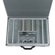 UCanSee Trial Lens Set 266pcs Optical Lenses Kit Silver Metal Rim Plastic Tray Aluminium Case