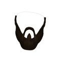 thumbnail image 3 of Accessoires de Costume de Fausse Barbe Fournitures de Fête Hommes Moustache de Fête Réaliste, 3 of 10