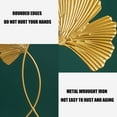 thumbnail image 4 of 2pcs iron ginkgo biloba ornaments Creative home desktop metal arts and crafts decoration, 4 of 5