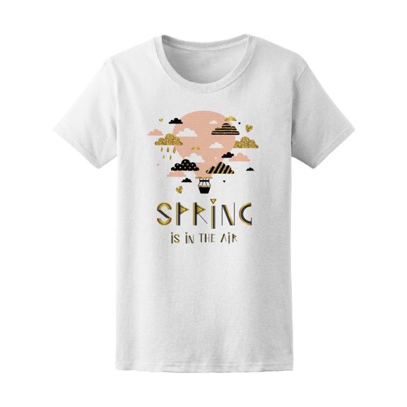 Cute Spring Is In The Air Tee Women's -Image by Shutterstock