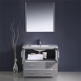 thumbnail image 6 of Fresca Torino 36" Gray Modern Bathroom Vanity with Integrated Sink, 6 of 7