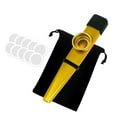thumbnail image 4 of yotijay Kazoo Good Companion Party Favors Mouth Flute for Kids Music Lovers Beginner Gold, 4 of 9