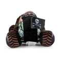 thumbnail image 5 of Monster Jam Grave Digger Pillow Buddy, Polyester Velour, Green, Feld Entertainment, 5 of 8