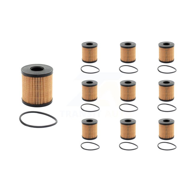 PUR Engine Cartridge Oil Filter (10 Pack) for Car Mini Cooper Countryman Paceman K56-100179