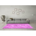 thumbnail image 3 of Ahgly Company Indoor Round Persian Pink Traditional Area Rugs, 6' Round, 3 of 4