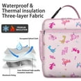 thumbnail image 4 of Thermal Dinosaur Lunch Box Bag – Leakproof Soft Cooler, Insulated Meal Tote for Commuters, Travelers, Campers, 4 of 6