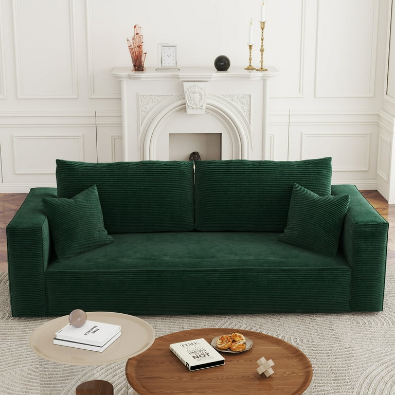 Latitude Run® 104.72'' Mid-Century Sofa Couch Modern