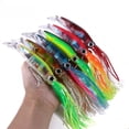 thumbnail image 1 of Cebo falso popular Pulpo grande 14 cm 40 g Pesca en el mar Calamar barba de largo alcance Cebo biónico Luya, 1 of 5