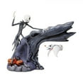 thumbnail image 3 of Enesco Grand Jester Studios LEVITATION Nightmare Before Christmas Jack Skellington and Zero LED Lit Statue Figurine, 8.25 Inch, Multicolor, 3 of 4
