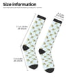 thumbnail image 5 of Balery Cartoon Sea Turtle Printed Novelty Socks Men's Women's Crew Socks Sports Socks Knee High Socks Cotton Socks Quirky and Cool Socks, 5 of 9
