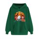 thumbnail image 2 of Ailaofu Womens Halloween Sweatshirt Cute Graphic Crewneck Pullover Printed Long Sleeve Fall Outfits Sweatshirts, 2 of 4