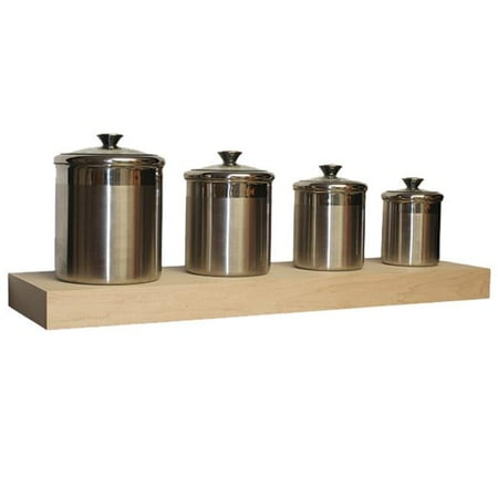 - Omega NPFS0148HUF1 National Floating Shelves, Hickory - 2.5 x 10 x 48 in.