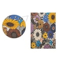 thumbnail image 5 of Yayeee Garden Flag 12"x18" Double Sided Outdoor Yard Lawn Holiday Decorations, Beige Flowers, 5 of 6