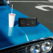 DOSS Portable Wireless Bluetooth Speaker with 16W HD Stereo Sound and Deep Bass, Stereo Paring, Touch Control, Party Lights, 24H Playtime, Speaker for Home, Outdoor and Office