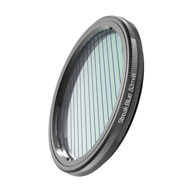 Filtro de cepillado azul, filtro de efectos especiales, filtro circular para DSLR Cinematice 82MM