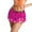 Hot Pink_003, variant on Fgnfyis Boho Fringe Skirt Sequin Tassel Belly Dance Scarf Rave Party Skirts Belts for Women and Girls Skirts for Women Hot Pink_002 One Size