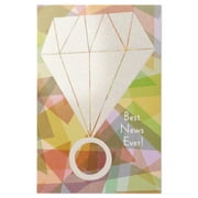 American Greetings Best News Engagement Card with Foil