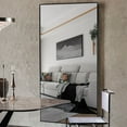 Neutype Full Mirror Full Length Mirror Floor Mirror Modern Black