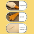 thumbnail image 3 of Juguete de Peluche Grande de Pato Blanco de 35 Pulgadas Suave y Cómodo para Decoración del Hogar Empatía de los Niños y Desarrollo de Habilidades Sociales ANGGREK  Otros, 3 of 7
