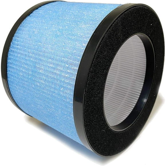 Nispira 3-in-1 verdadero HEPA con filtro de reemplazo de carbón activado para toppin TPAP002 TPFF002 PURIFICADOR DE AIRE COMFY AIR C1, 1 paquete