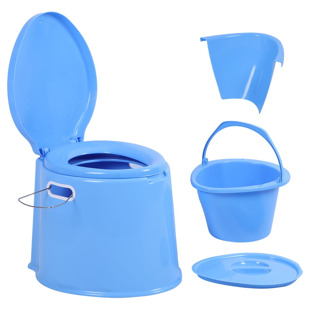 LYUMO Bathroom Toilet, MultiFunction Outdoor Portable Bathroom Toilet