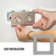 thumbnail image 3 of unbranded 3Ud Decorativa Para Eléctrico Gris De Ud Con Reparable Para Huecos Pared Fácil Instalación, 3 of 8