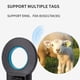 thumbnail image 4 of Lector de tarjetas con microchip para perros RFID Animal Chip Scanner 2.4G Animal RFID Reader Pantalla OLED (negro inalámbrico), 4 of 9