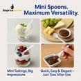 thumbnail image 5 of Impresserve White Disposable Plastic Taster Spoons - 400 Count, 5 of 9