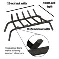 thumbnail image 3 of 15403 Wrought Iron Fire Grate, 24-Inch 24 Inch (Pack of 1), 3 of 3